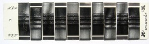 Wsuwki z kulką do włosów 60 mm Cieniowane srebrne 100 szt 