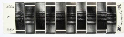Wsuwki z kulką do włosów 60 mm Cieniowane srebrne 100 szt
