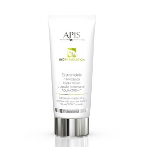 APIS Hydro Evolution Ekstremalnie nawilżająca maska żelowa z gruszką i rabarbarem AQUAXTREM™ 200 ml