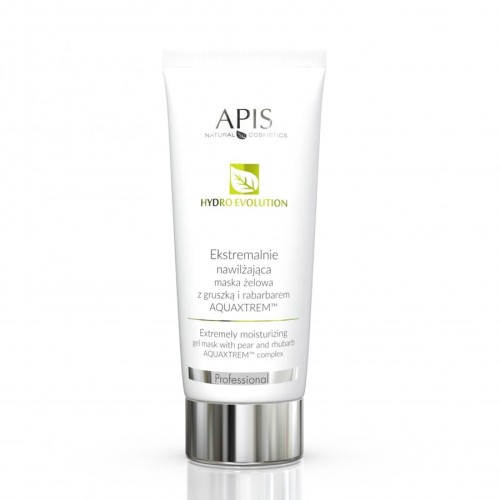 APIS Hydro Evolution Ekstremalnie nawilżająca maska żelowa z gruszką i rabarbarem AQUAXTREM™ 200 ml