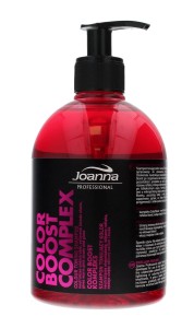 Szampon tonujący kolor - różowy Joanna Professional - color bost complex 500 ml