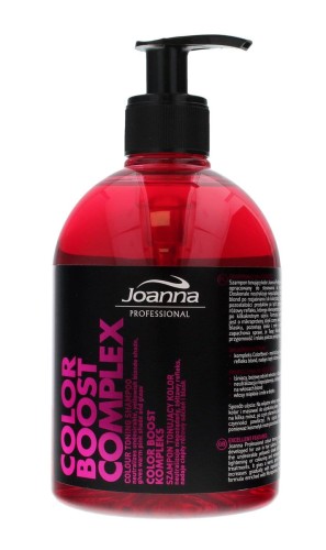 Szampon tonujący kolor - różowy Joanna Professional - color bost complex 500g