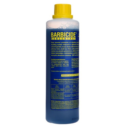 Barbicide Koncentrat do dezynfekcji powierzchni, narzędzi i akcesoriów 500ml