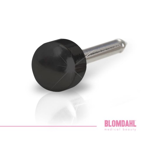 BLOMDAHL kolczyk przekłuciowy Plain Black 4 mm_12-1510-00.jpg