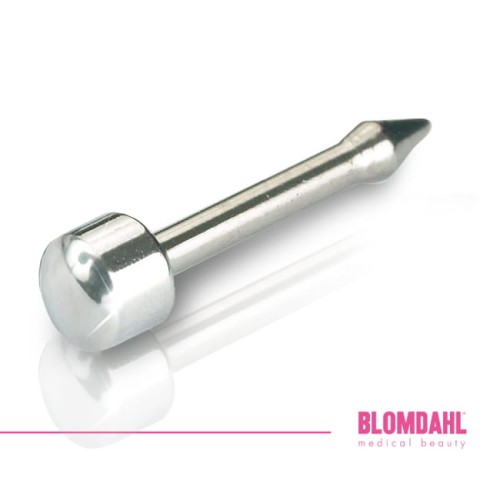 Blomdahl Hipoalergiczny kolczyk przekłuciowy do nosa Short Mini Plain 3 mm