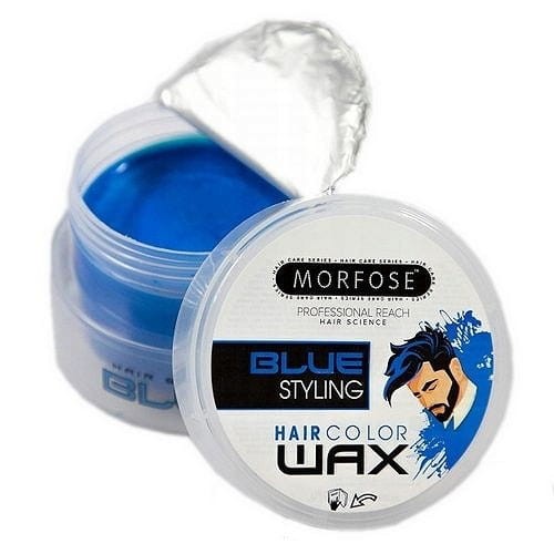 Morfose color wax Koloryzujący wosk do stylizacji włosów - niebieski 100ml