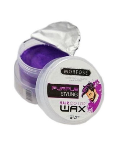 Koloryzujący wosk do stylizacji włosów Morfose color wax - fioletowy 100ml