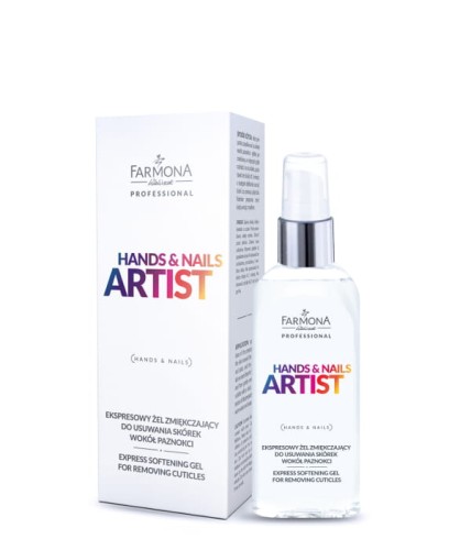 Farmona Hands&amp;Nails Artist Ekspresowy żel zmiękczający do usuwania skórek wokół paznokci 50ml