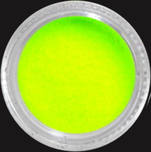Brokat do paznokci fluorescencyjny żółty 7 ml
