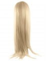 Główka treningowa fryzjerska Mia 60cm - blond