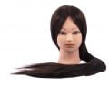 Główka treningowa fryzjerska Lea 60cm - brunetka