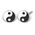 kolczyki studex system75 yin yang