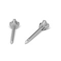 Kolczyki Studex System75 Cubic Zirconia w pazurkach srebrnych