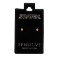 Studex Sensitive Kolczyki hipoalergiczne Kulka złota 5 mm