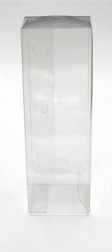 Pudełko składane z folii przeźroczystej PET 120x40x170 mm