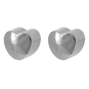 Kolczyki  Studex Plus Serduszko srebrne R502W