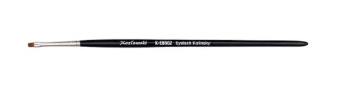 Pędzel do henny płaski prosty EB502 Kozłowski włosie Kolinsky