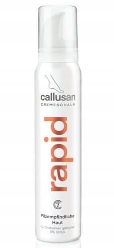 Antygrzybiczny krem w piance Callusan Rapid 125 ml