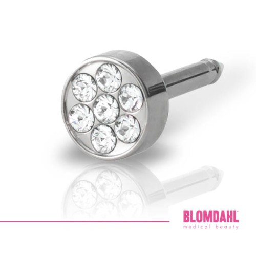BLOMDAHL kolczyk przekłuciowy Brilliance Plenary 5 mm Crystal