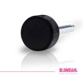BLOMDAHL kolczyk przekłuciowy Puck Crystal Black 5 mm