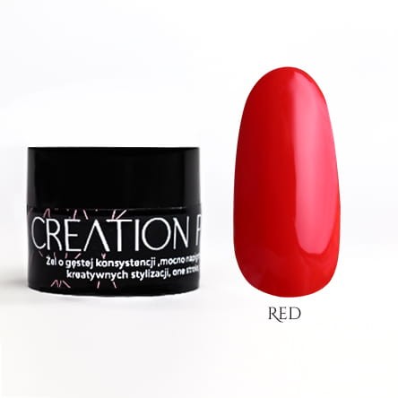 Creation Paint Gel do zdobień Red 014
