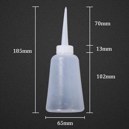 Butelka z aplikatorem do dozowania płynów 250 ml