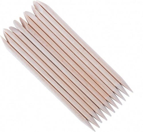 Patyczki drewniane do manicure 115 mm -100 szt