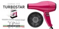 Gamma Piu Turbostar Suszarka do włosów z dyfuzorem fuksja