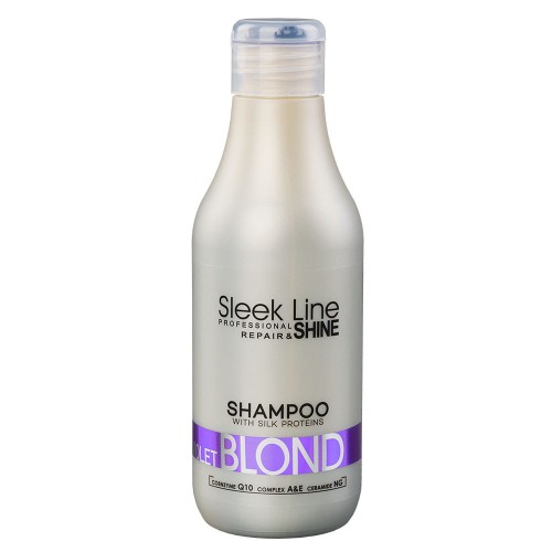 Stapiz Sleek Line Blond Violet Szampon do włosów blond 300 ml