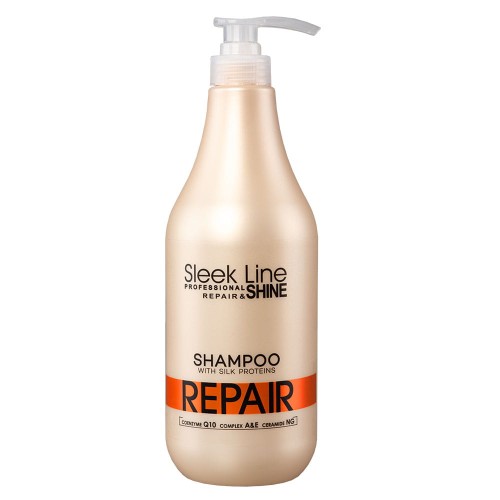 Stapiz Sleek Line Repair Szampon regenerujący do włosów zniszczonych 1000 ml