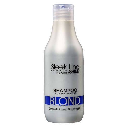 Stapiz Sleek Line Blond Szampon do włosów blond,siwych i rozjaśnianych  300 ml