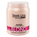 Stapiz Sleek Line Blond Blush Maska do włosów blond,siwych oraz rudych 1000ml