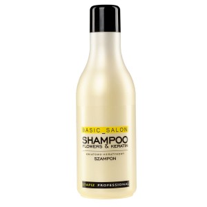 Stapiz Basic Salon Szampon kwiatowo keratynowy do włosów 1000 ml