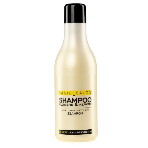 Stapiz Basic Salon Szampon kwiatowo keratynowy 1000 ml