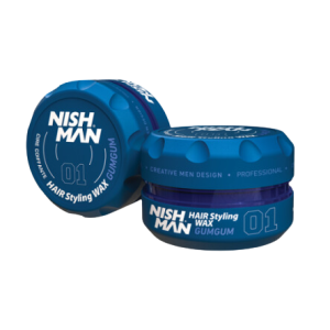 NishMan Hair Wax 01 Pomada do włosów GumGum 150 ml