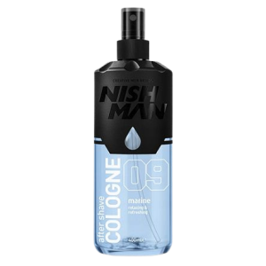 NishMan Barber After Shave 09 Woda kolońska w sprayu Marine  400 ml