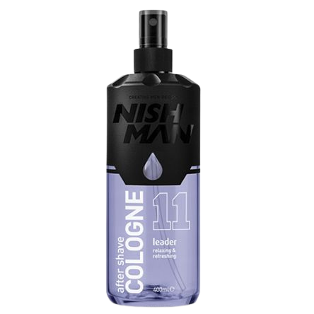 NishMan Barber After Shave Woda kolońska w sprayu 11 Leader 400 ml