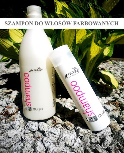 Grazze Odżywczy szampon do włosów farbowanych 1000 ml