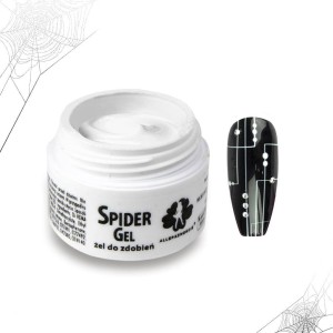 Spider Gel Żel do zdobień biały  3ml 