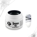 Spider Gel Żel do zdobień czarny metaliczny 3ml