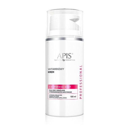 Apis Krem witaminowy dla cery wrażliwej z rozszerzonymi naczynkami 100 ml