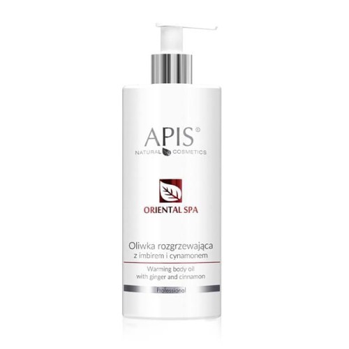 APIS Oriental Spa Oliwka rozgrzewająca z imbirem i cynamonem 500 ml
