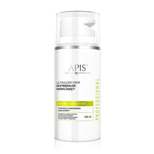 APIS Hydro Evolution Ultralekki krem ekstremalnie nawilżający z gruszką i rabarbarem AQUAXTREM™ 100 ml