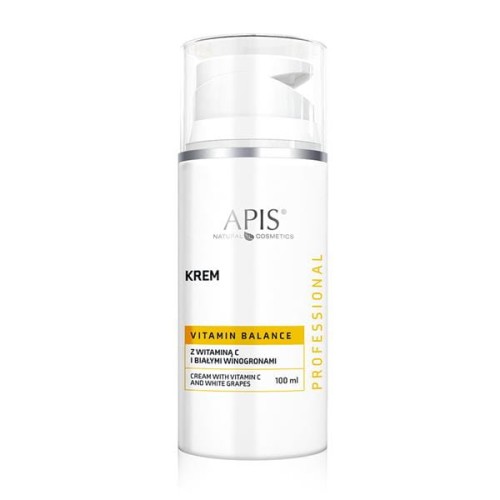 APIS Vitamin Balance Krem z witaminą C i białymi winogronami 100ml