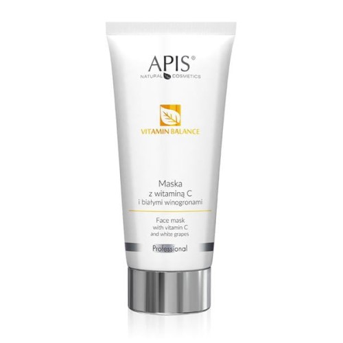APIS Vitamin Balance Maska z witaminą C i białymi winogronami 100 ml
