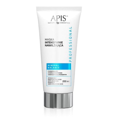 APIS Hydro Balance Maska intensywnie nawilżająca z minerałami z Morza Martwego i kwasem hialuronowym 200 ml