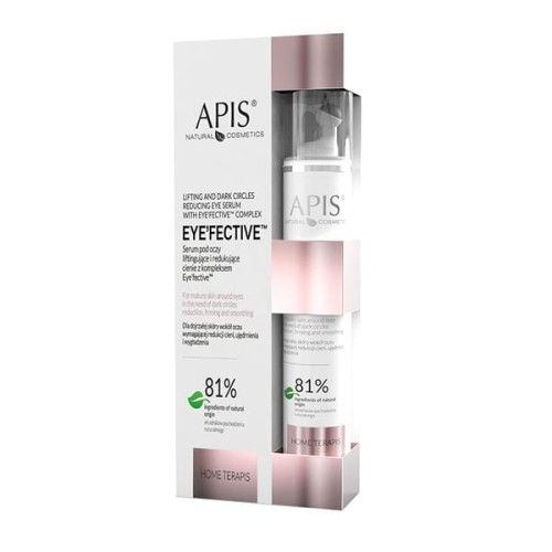 APIS Serum pod oczy liftingujące i redukujące cienie z kompleksem Eye'Fective 10 ml