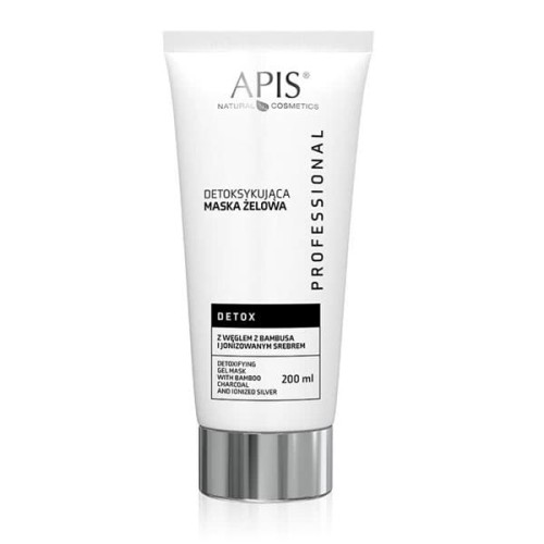 APIS Detox Detoksująca maska żelowa z węglem z bambusa i jonizowanym srebrem 200 ml