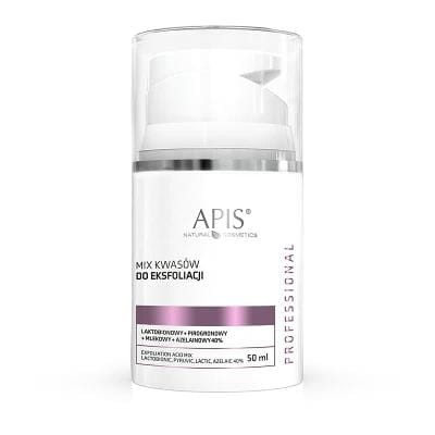 APIS Mix Kwasów 40 % laktobionowy+pirogronowy+mlekowy+azaleinowy 50 ml
