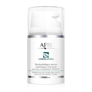APIS Express Lifting Rozświetlające serum wypełniające zmarszczki pod oczy z kompleksem TENS'UP™ 50 ml